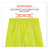 Glowear 8916 Class E Lightweight Hi-Vis Rain Pants, Small, Lime