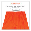 Glowear 8916 Class E Lightweight Hi-Vis Rain Pants, Medium, Orange