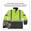 Glowear 8384 Class 3 Hi-Vis Quilted Thermal Parka, 4X-Large, Lime