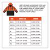 Glowear 8381 Class 3 Hi-Vis 4-In-1 Quilted Bomber Jacket, Orange, Large
