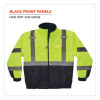 Glowear 8377 Class 3 Hi-Vis Quilted Bomber Jacket, Lime, Large