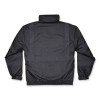 Glowear 8377Ev Non-Certified Hi-Vis Quilted Bomber Jacket, Black, 2X-Large
