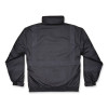 Glowear 8377Ev Non-Certified Hi-Vis Quilted Bomber Jacket, Black, 5X-Large