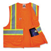 Glowear 8235Zx Class 2 Two-Tone X-Back Vest, Polyester, 2X-Large/3X-Large, Orange