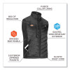 N-Ferno 6495 Rechargeable Heated Vest With Battery Power Bank, Fleece/Polyester, Large, Black