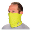 Chill-Its 6489 2-Layer Cooling Performance Knit Multi-Band, Polyester/Spandex, Small/Medium, Hi-Vis Lime