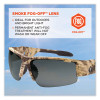 Skullerz Dagr Safety Glasses, Kryptek Highlander Half Frame, Smoke Single Anti-Fog Lens