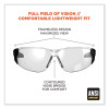 Skullerz Saga Frameless Safety Glasses, Frameless, Clear Single I/O Lens