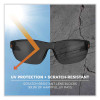 Skullerz Vali Frameless Safety Glasses, Frameless, Smoke Single Lens