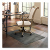 Trendsetter Chair Mat For Hard Floors, Rectangular, 36" x 48", Pewter Gray