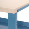 Industrial Workbench Bench-In-a-Box, 3,000 Lbs, 60 x 30 x 29.75 To 36.75, Blue