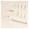 Pegboard Hooks, 30-Piece Assorted Hooks, Steel