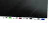 Aria Low-Profile Frameless Magnetic Glassboard, 48" x 36", Black Surface
