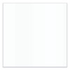 Aria Low-Profile Frameless Magnetic Glassboard, 48" x 36", White Surface