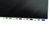 Aria Low-Profile Frameless Magnetic Glassboard, 120" x 48", Black Surface