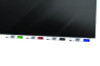 Aria Low-Profile Frameless Magnetic Glassboard, 72" x 48", Black Surface