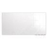 Aria Low-Profile Frameless Magnetic Glassboard, 72" x 48", White Surface