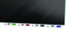Aria Low-Profile Frameless Magnetic Glassboard, 96" x 48", Black Surface