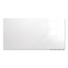 Aria Low-Profile Frameless Magnetic Glassboard, 96" x 48", White Surface