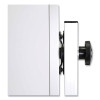 Reversible Magnetic Porcelain Whiteboard With Aluminum Frame, 36" x 48", White Surface, Satin Aluminum Frame