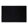 Aluminum-Frame Recycled Rubber Bulletin Boards, 60.5" x 36.5", Confetti Surface, Satin Aluminum Frame