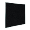 Recycled Bulletin Board, 87.91 x 48.5, Tan Speckled Surface, Satin Aluminum Frame
