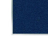 Vinyl Bulletin Board With Aluminum Frame, 87.91" x 48.5", Navy Surface, Satin Aluminum Frame