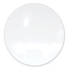 Coda Low Profile Circular Magnetic Glassboard, 24" x 24", White Surface