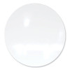 Coda Low Profile Circular Non-Magnetic Glassboard, 48" x 48", White Surface