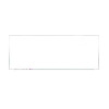 M1 Porcelain Magnetic Whiteboard, 87.91" x 48.5", White Surface, Satin Aluminum Frame