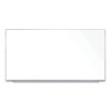Magnetic Porcelain Whiteboard With Aluminum Frame, 120.59" x 60.47", White Surface, Satin Aluminum Frame