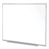 Magnetic Porcelain Whiteboard With Aluminum Frame, 72.5" x 60.47", White Surface, Satin Aluminum Frame