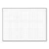 Non-Magnetic Whiteboard With Aluminum Frame, 36" x 23.81", White Surface, Satin Aluminum Frame