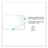 Non-Magnetic Whiteboard With Aluminum Frame, 144.63" x 48.47", White Surface, Satin Aluminum Frame