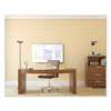 Non-Magnetic Whiteboard With Aluminum Frame, 96.63" x 48.47", White Surface, Satin Aluminum Frame