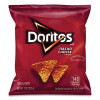 Nacho Cheese Tortilla Chips, 1 Oz Snack Bag, 50/Carton