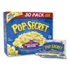 Microwave Popcorn, Movie Theater Butter, 3 Oz Bags, 30/Carton