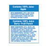 100% Juice Pouches Variety Pack, 6 Oz, 40 Pouches/Carton