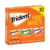 Sugar-Free Gum, Fruit Variety, 14 Pieces/Pack, 20 Packs/Carton