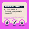 Himalayan Pink Salt Organic Popcorn, Salt, 0.46 Oz Bag, 24/Carton