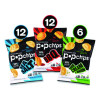 Potato Chips, Variety Pack, Barbeque, Sea Salt, Sour Cream And Onion, 0.8 Oz Bag, 30/Pack