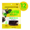 Beef Jerky Salsa Fresca Snack Pack, Salsa Fresca, 1 Oz Packet, 12/Carton