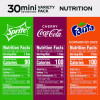 Mini Cans Variety Pack, Assorted Flavors, 7.5 Oz Can, 30/Carton