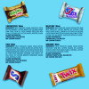 Minis Variety Pack, Chocolate, 49.44 Oz Bag, 180 Pieces