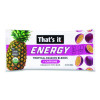 Organic Energy Bars, Tropical Passion Blend, 0.7 Oz Bar, 36/Box