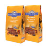Milk Chocolate And Caramel Chocolate Squares, 9.04 Oz Bags, 2 Bags/Pack