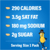 Salted Peanuts, 1.75 Oz Pack, 18 Packets/Box, 2 Boxes/Carton