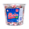 Bobs Sweet Stripes Soft Candy, Peppermint, 0.18 Oz Individually Wrapped, 160/Tub, 2 Tubs/Carton