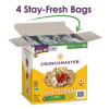 5-Seed Multi-Grain Crunchy Oven Baked Crackers, Original, 5 Oz Bags, 4/Box, 2 Boxes/Carton