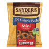 Mini Pretzels. 0.92 Oz Pack, 36 Packs/Box, 2 Boxes/Carton